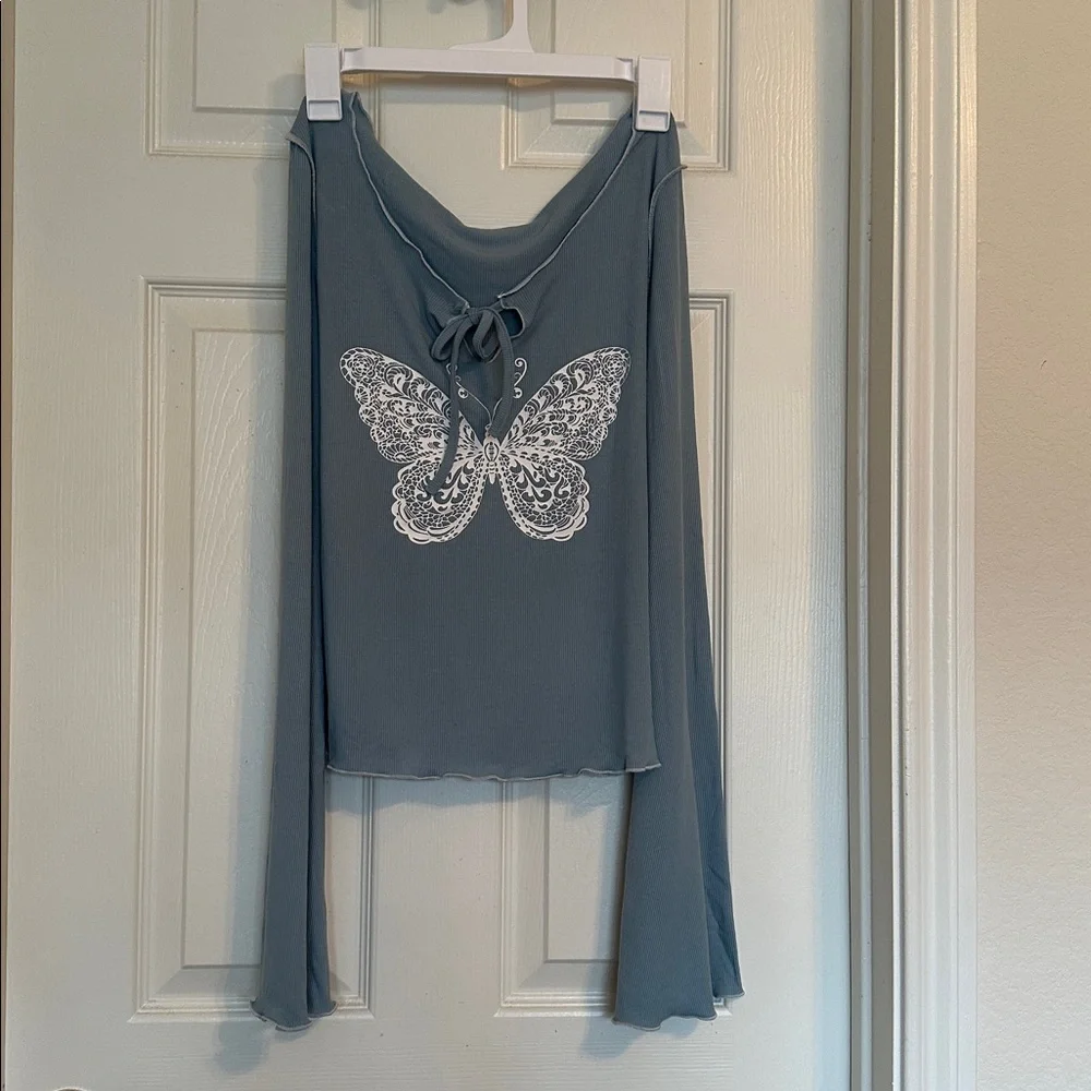 Dolls Kill Delia’s Butterfly Top - Picture 6 of 8